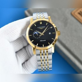 Longines Элитные мужские часы [Механизм] Оснащен новым оригинальн
