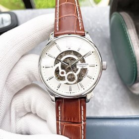 Элегантные мужские часы Longines с впечатляющим ажурным дизайном 