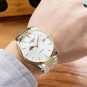 Элегантные мужские часы Longines с классическим тремя стрелками ф