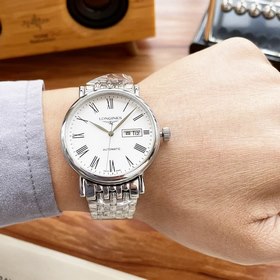 Элегантные мужские часы Longines с классическим дизайном с тремя 