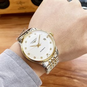 Элегантные мужские часы Longines с классическим дизайном с тремя