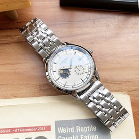 Элегантные мужские часы Longines с четырьмя стрелками указателем 