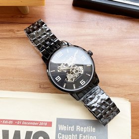 Элегантные мужские часы Longines с впечатляющим ажурным дизайном