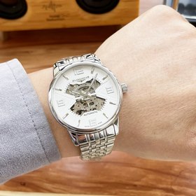 Элегантные мужские часы Longines с впечатляющим ажурным дизайном