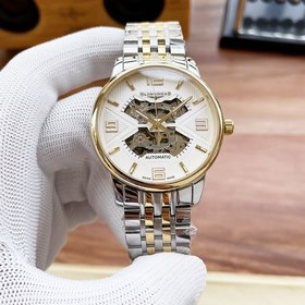 Элегантные мужские часы Longines с впечатляющим ажурным дизайном 