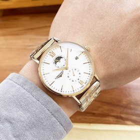 Элегантные мужские часы Longines с четырьмя стрелками указателем 