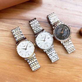 Longines Элитные мужские часы с тремя стрелками Ремешок ： ремешок