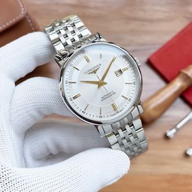 Longines Элитные мужские часы с тремя стрелками Ремешок ： ремешок