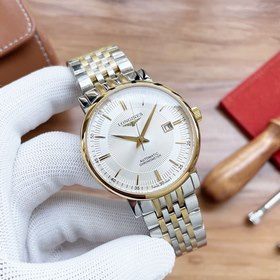 Longines Элитные мужские часы с тремя стрелками Ремешок ： ремешок