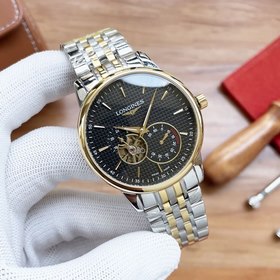 Longines Элитные мужские часы Часы с колесом Ремешок ： ремешок и