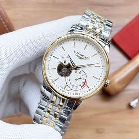 Longines Элитные мужские часы Часы с колесом Ремешок ： ремешок и