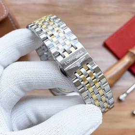 Longines Элитные мужские часы Часы с колесом Ремешок ： ремешок и
