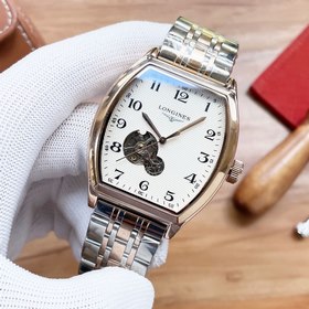 Longines с боковым колесом Ремешок ： 316 нержавеющая сталь/кожа 【