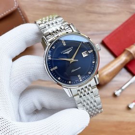 Longines Элитные мужские часы  Трехстрелочные часы в лаконичном 