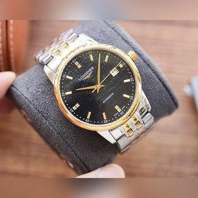 Longines Элитные мужские часы Часы с тремя стрелками Ремешок ： н