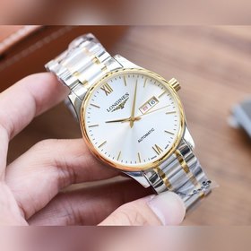Longines Элитные мужские часы Часы с тремя стрелками Ремешок ： 
