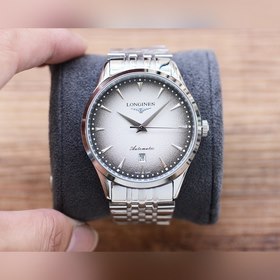 Longines Элитные мужские часы с тремя стрелками, лаконичный диза