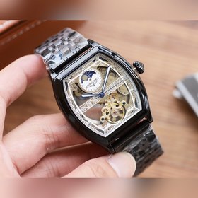 Longines Скелетонизированный дизайн Элитный мужской часы Ремешо