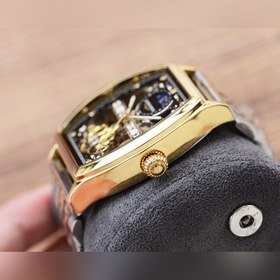 Longines Скелетонизированный дизайн Элитный мужской часы Ремешо