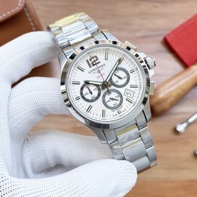 Longines - шестистрелочный мужской хронограф с кварцевым механизм