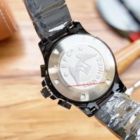 Longines - шестистрелочный мужской хронограф с кварцевым механизм