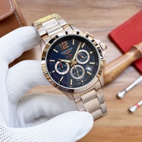 Longines - шестистрелочный мужской хронограф с кварцевым механизм