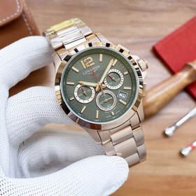 Longines - шестистрелочный мужской хронограф с кварцевым механизм
