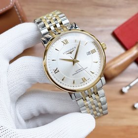 Longines Трехстрелочные часы Элитные мужские часы Ремешок ： рем