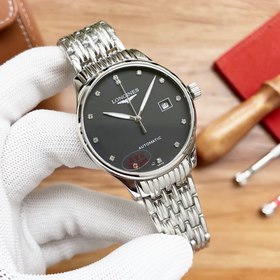 Longines Элитные мужские часы с тремя стрелками, лаконичный дизай