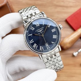 Longines Элитные мужские часы с тремя стрелками, лаконичный дизай