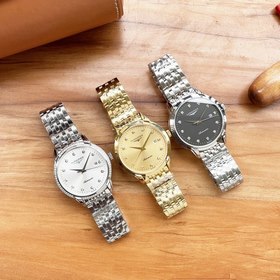 Longines Элитные мужские часы с тремя стрелками, лаконичный дизай