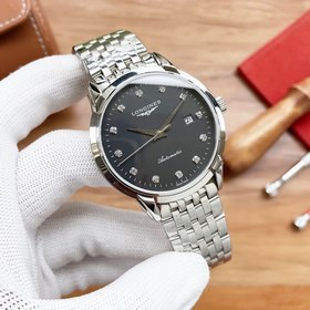 Longines Элитные мужские часы с тремя стрелками, лаконичный дизай