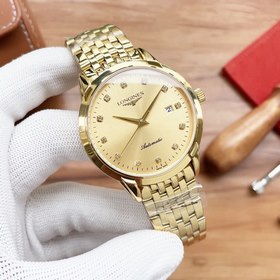 Longines Элитные мужские часы с тремя стрелками, лаконичный дизай