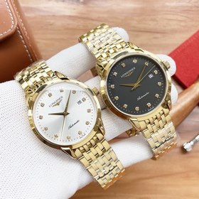 Longines Элитные мужские часы с тремя стрелками, лаконичный дизай