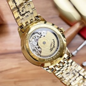 Longines Элитные мужские часы с тремя стрелками, лаконичный дизай