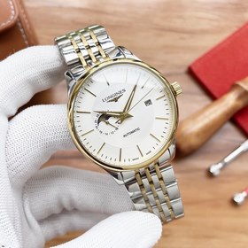 Часы Longines Star, эксклюзивные мужские часы Ремешок Настоящая к