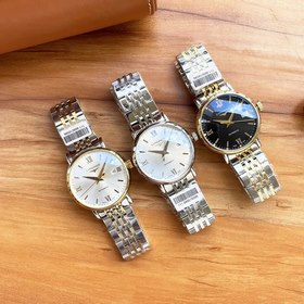 Часы Longines с тремя стрелками Элитный мужской часы Ремешок ： ре