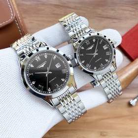 Longines Трехстрелочный часы в изысканном стиле Элитный мужской 