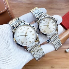 Longines Трехстрелочный часы в изысканном стиле Элитный мужской 