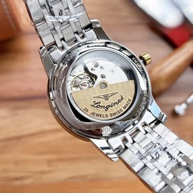 Longines Элитные мужские часы 【Ремешок】 ： ремешок из натуральной
