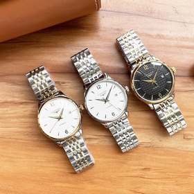 Longines Трехстрелочный наручный часы Элигантные мужские часы Ре
