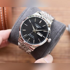 Longines Трехстрелочный наручный часы Элигантные мужские часы Ре