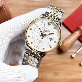 Longines Трехстрелочные часы Элитные мужские часы Ремешок ： рем