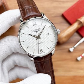 Longines Трехстрелочный наручный часы Элигантные мужские часы Ре