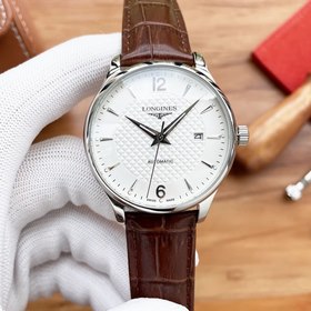 Longines Трехстрелочный наручный часы Элигантные мужские часы Ре