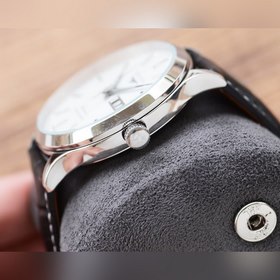 Longines Трехстрелочный наручный часы Элигантные мужские часы Ре