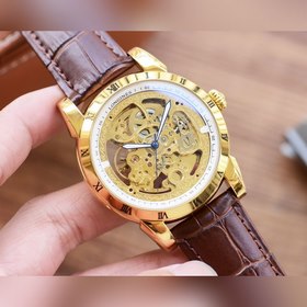 Longines Скелетонизированные часы Элитные мужские часы Ремешок ：