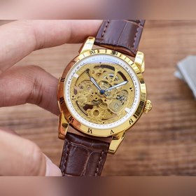 Longines Скелетонизированные часы Элитные мужские часы Ремешок ：