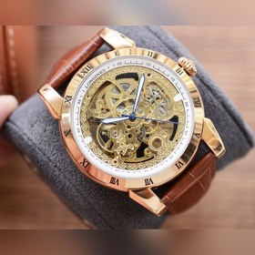 Longines Скелетонизированные часы Элитные мужские часы Ремешок ：