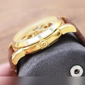 Longines Скелетонизированные часы Элитные мужские часы Ремешок ：